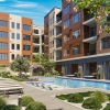 swimming pool in a courtyard