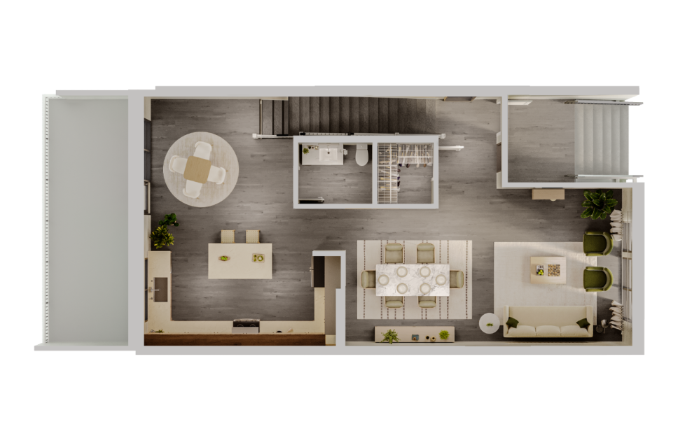 th floor plan - level 1