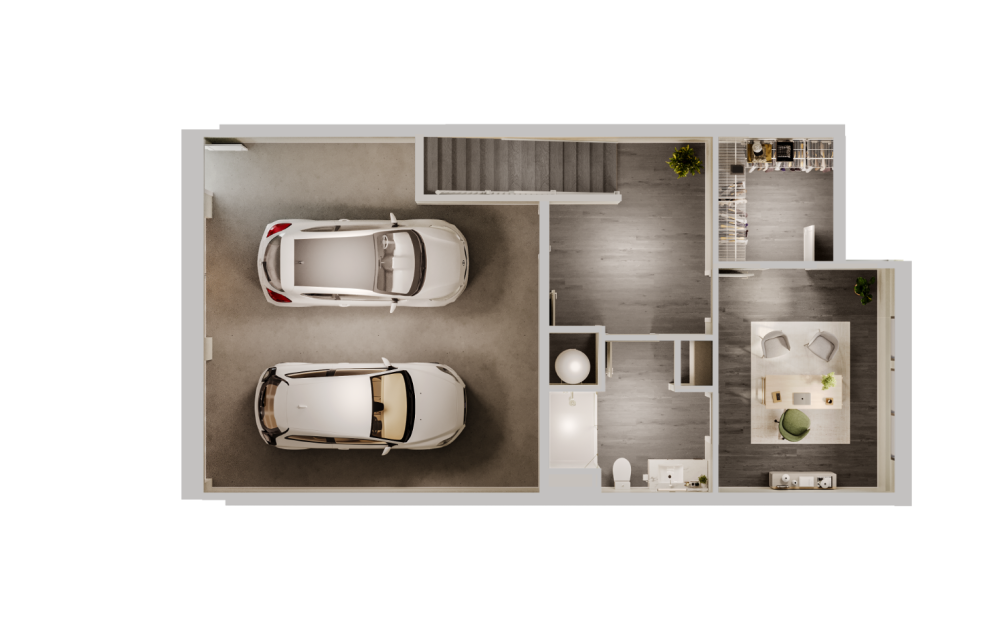 th floor plan - level b