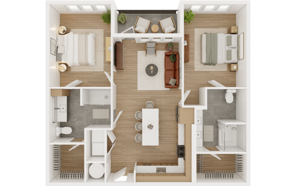 b2 floor plan