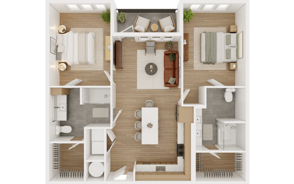 b2 floor plan