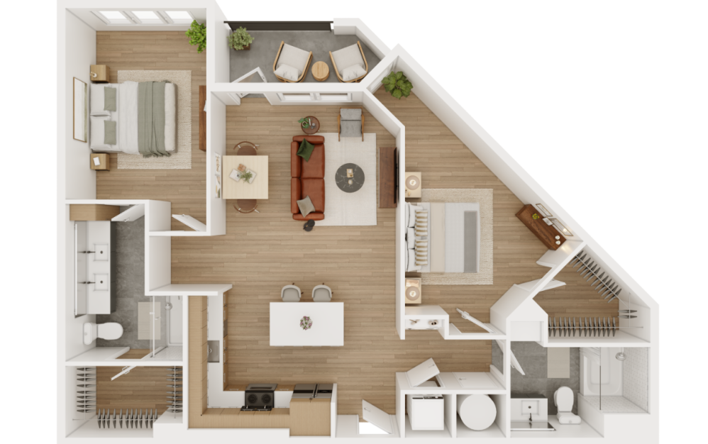 b3 floor plan