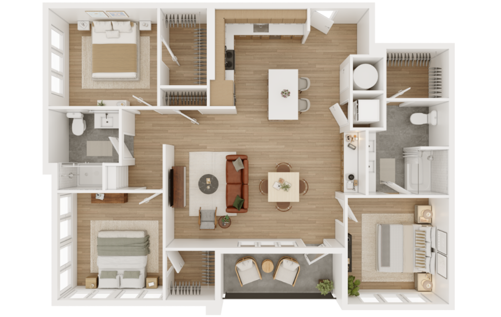 c1 floor plan