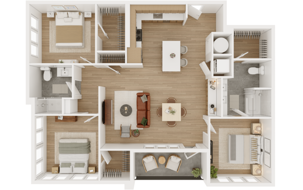 c1 floor plan